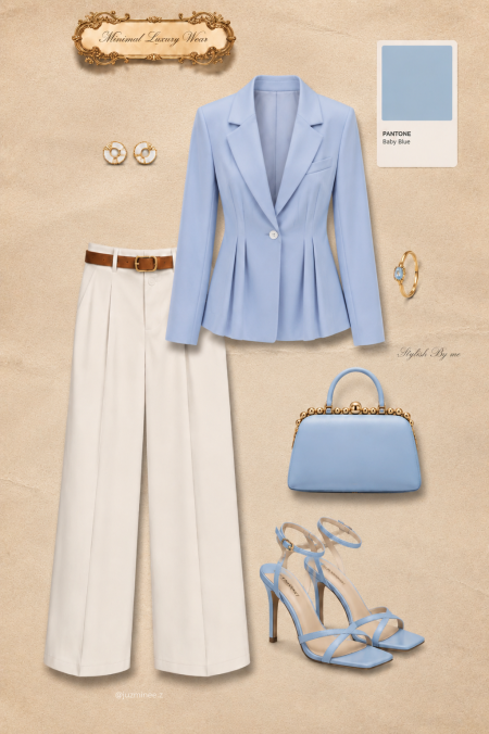 Blue pearl Set